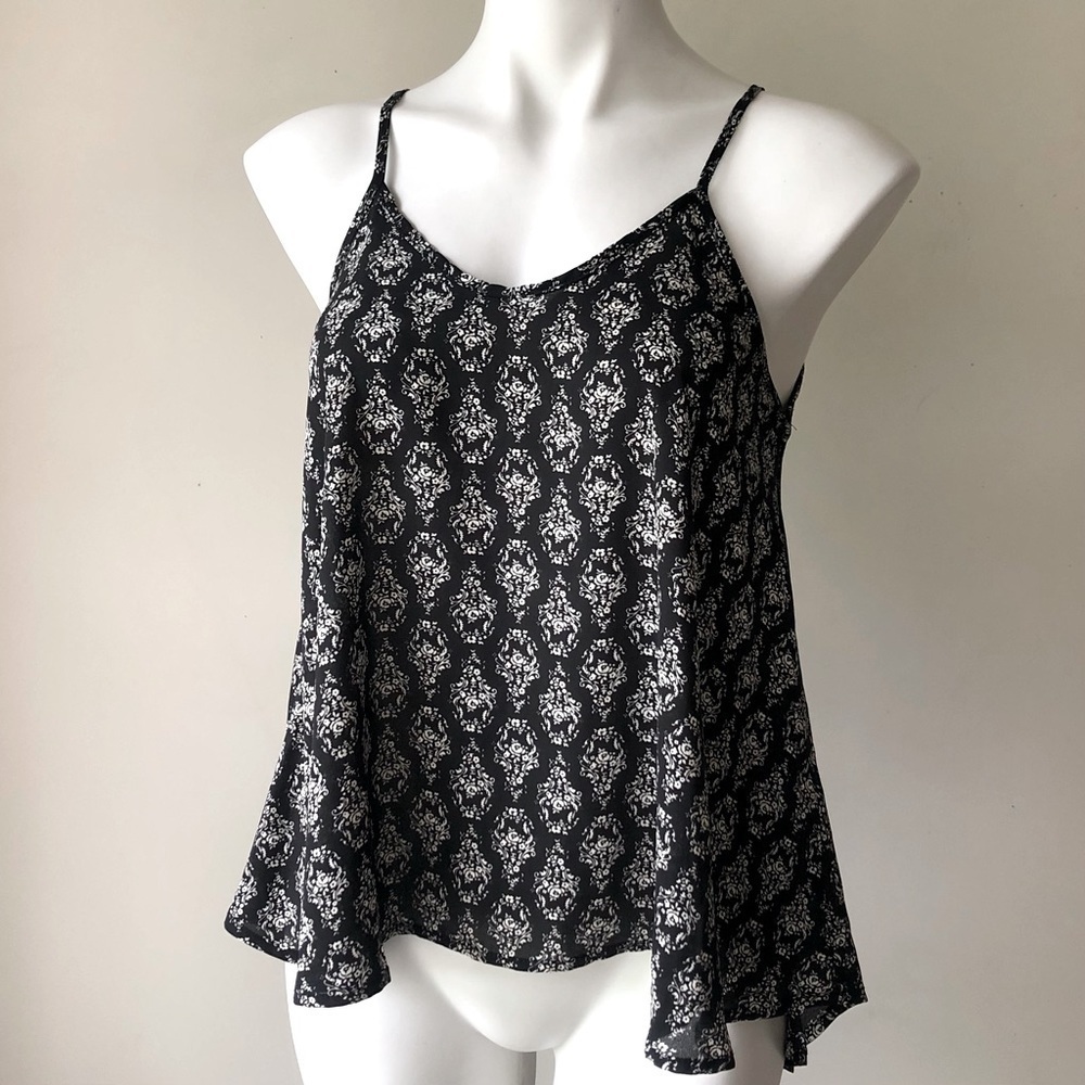 Sienna Sky Floral Strappy Back Cami Top, S